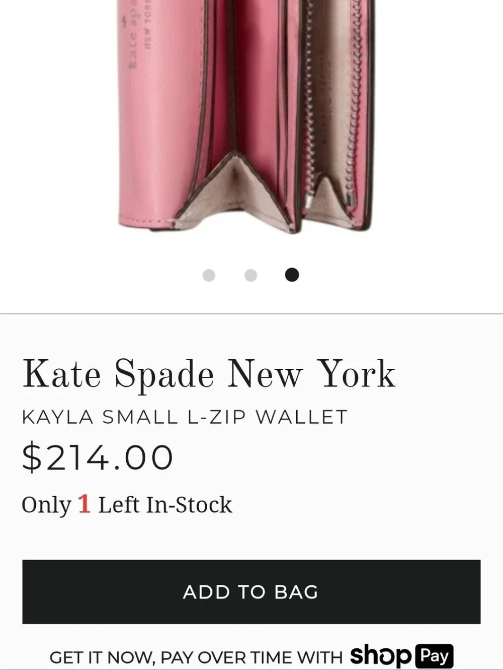 kate spade compact kate
